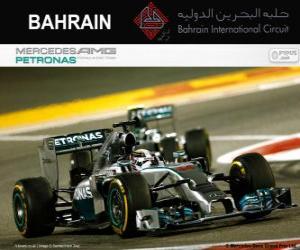 пазл Чемпион Льюис Хэмилтон 2014 Бахрейна Гран при